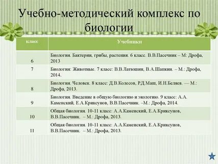 Класс по каменскому