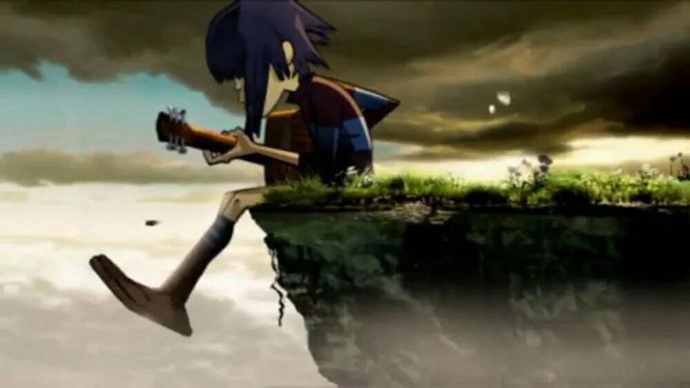 Нудл гориллаз фил гуд. Гориллаз 2д feel good inc. Мельница gorillaz. Noodle gorillaz остров. Гориллаз фил гуд.