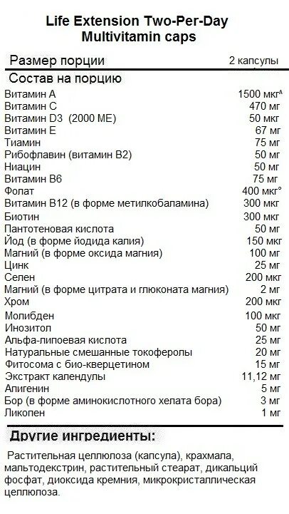 Life extension инструкция. Life Extension two-per-Day Multivitamin 120 капсул. Life Extension two-per-Day Multivitamin (60 таб). Life Extension two-per-Day Multivitamin. Two per Day витамины.