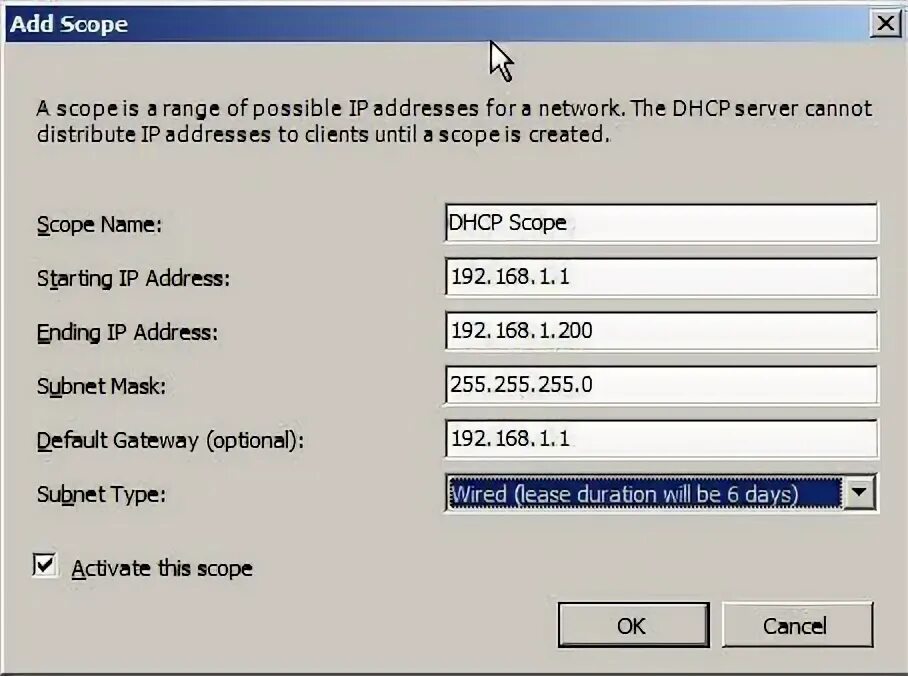 Add scope