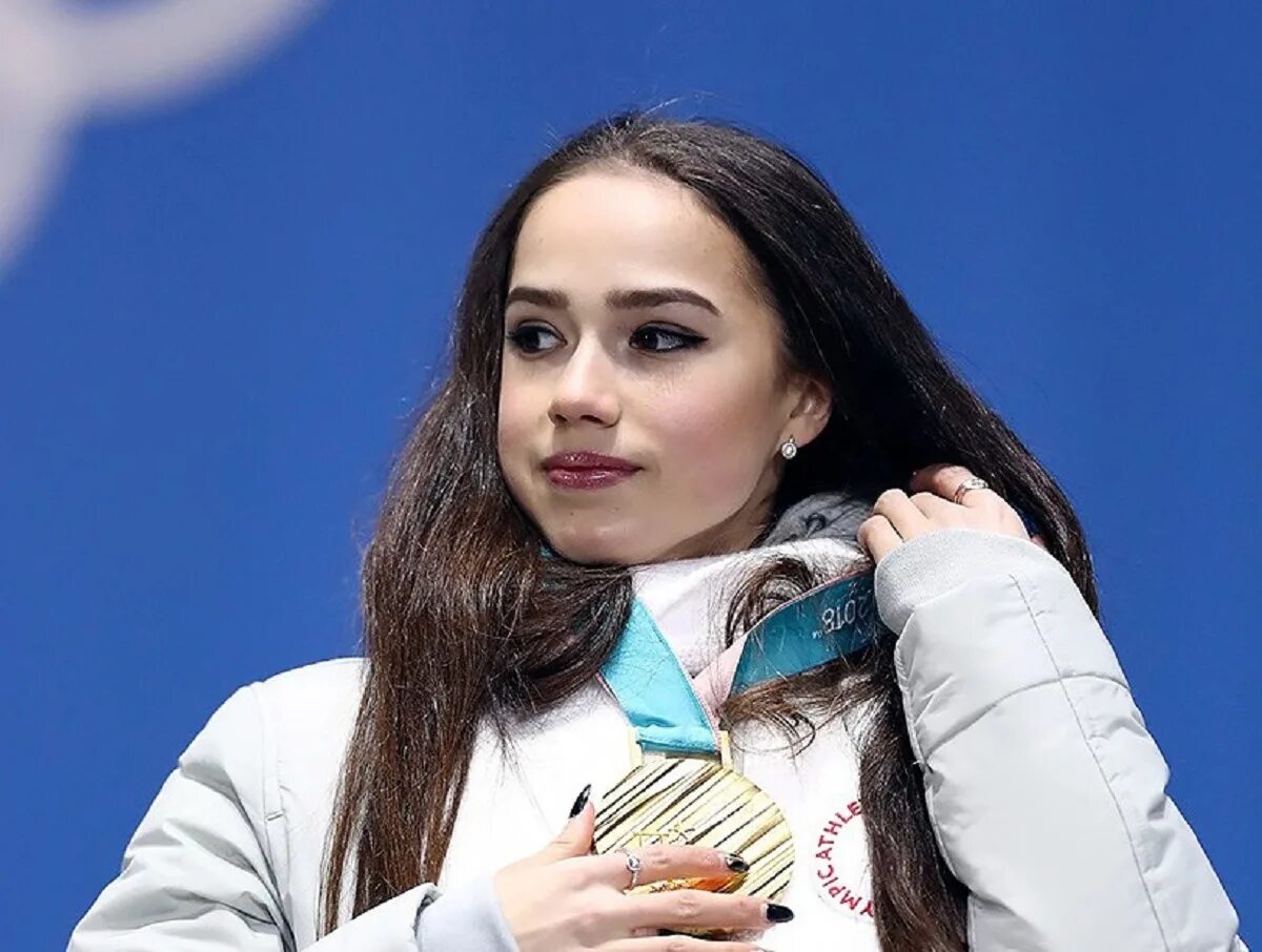 Figuristka Alina Zagitova.