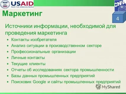 Контакты маркетинга