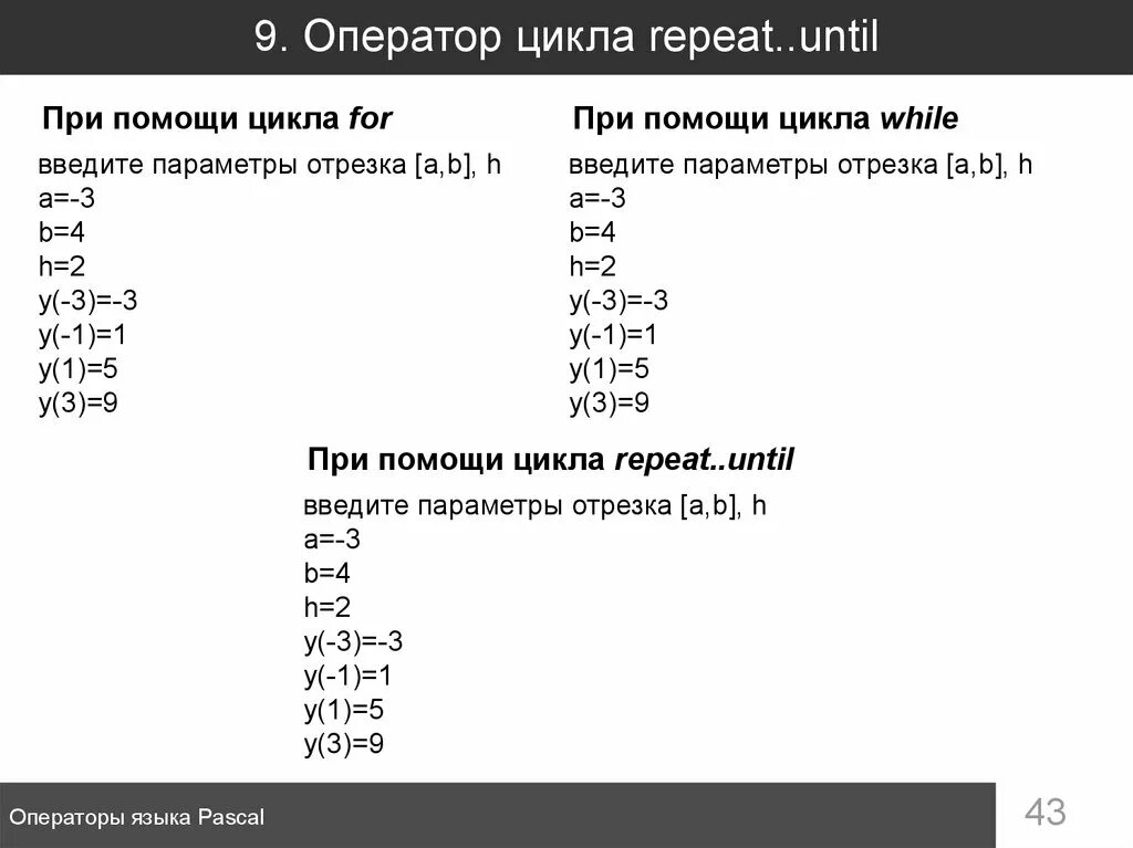 Оператор until в паскале. Оператор цикла repeat. операторы языка паскаль. pascal оператор repeat. цикл репит в паскале.