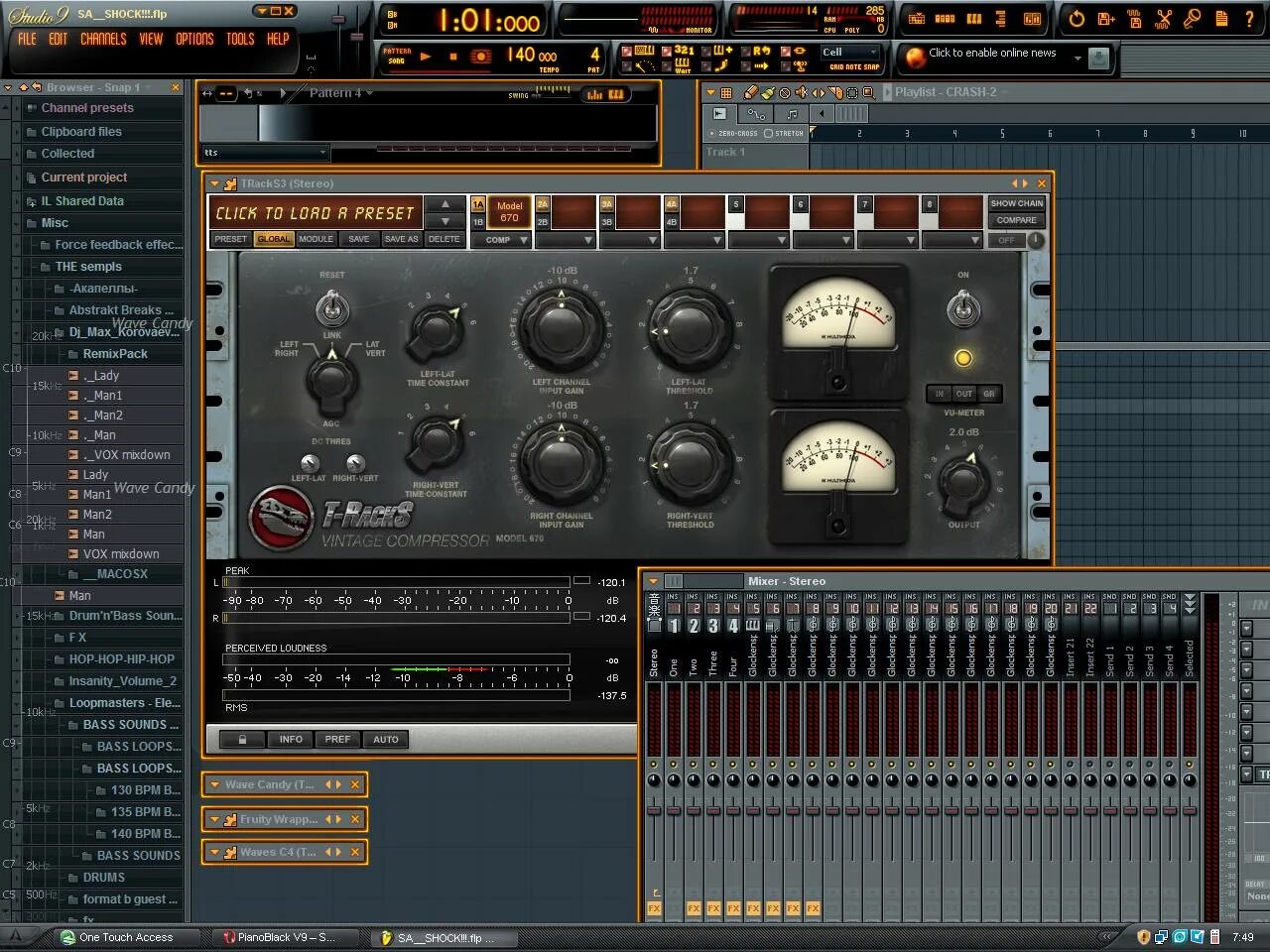 Басовый звук. 808 Bass VST. T-Racks Pack VST. VST для мастеринга. Плагины t Racks.