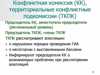 Конфликтная комиссия спб