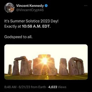 Когда солнцестояние в 2023