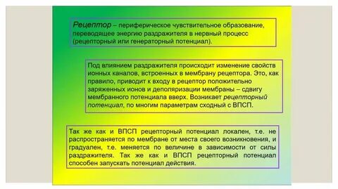 Генераторный потенциал это