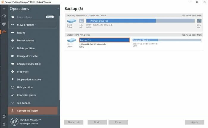 Paragon disk manager 17. Paragon disk manager 17