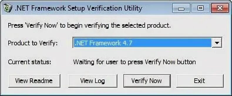 Net framework setup