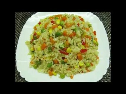 Рис с овощами простой рецепт