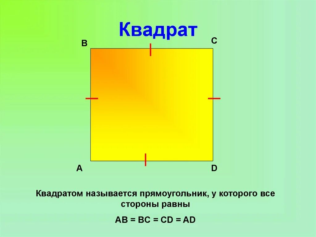 Как называется квадратный под