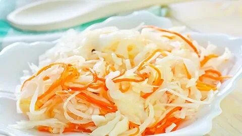 Маринованная капуста быстрого приготовления с чесноком уксусом