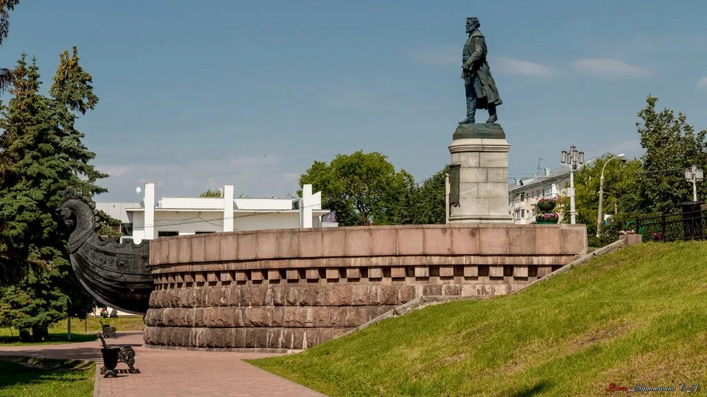 Афанасий Никитин, памятник, мемориал, Тверь, Заволжский район - Яндекс Карты