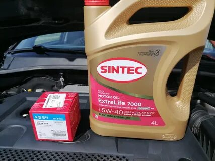 Моторное масло sintec 7000