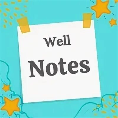 All well note. All well note