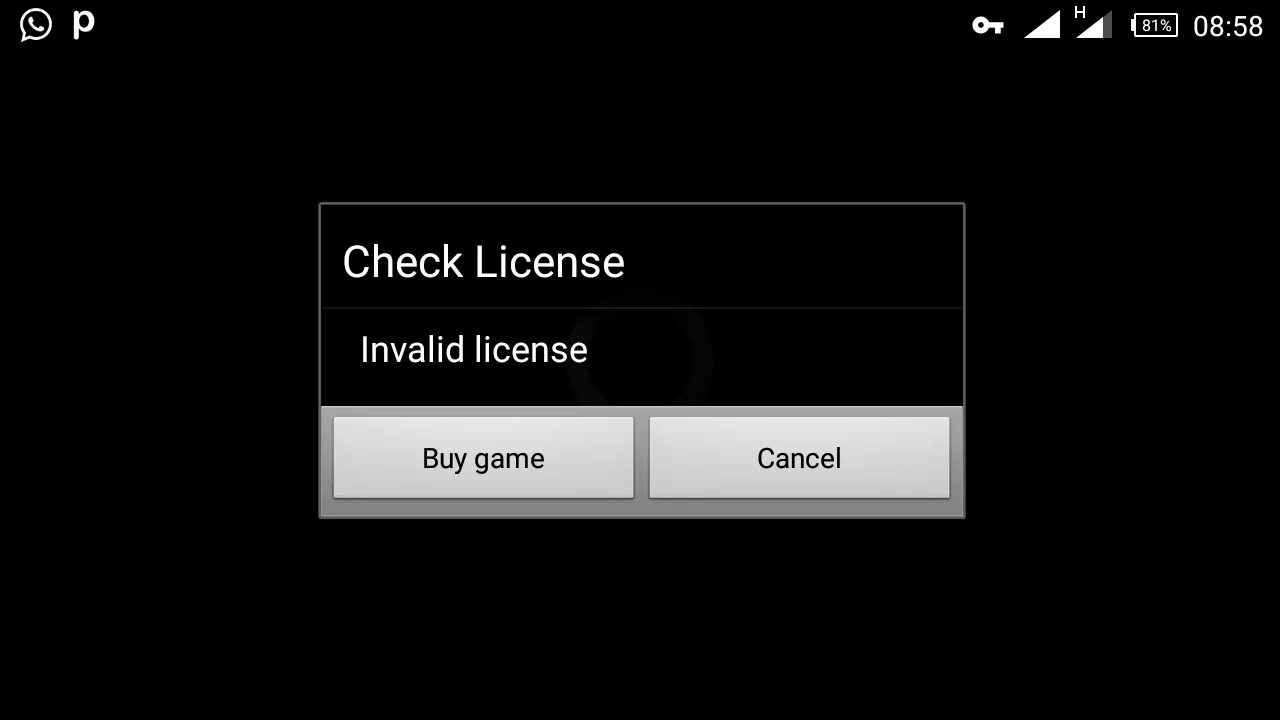 Password check failed. License Checker. Error reading the License file : (null) this License is Invalid.