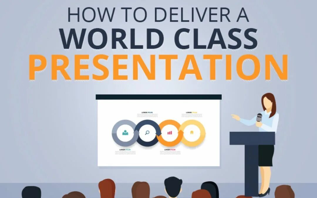 Delivering presentations. Delivering presentations