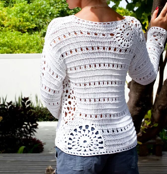 осинка вязание на вязальной машине. шикарные кофточки крючком. осинка совместное вязание. осинка машинное вязание. вязаные блузки крючком.