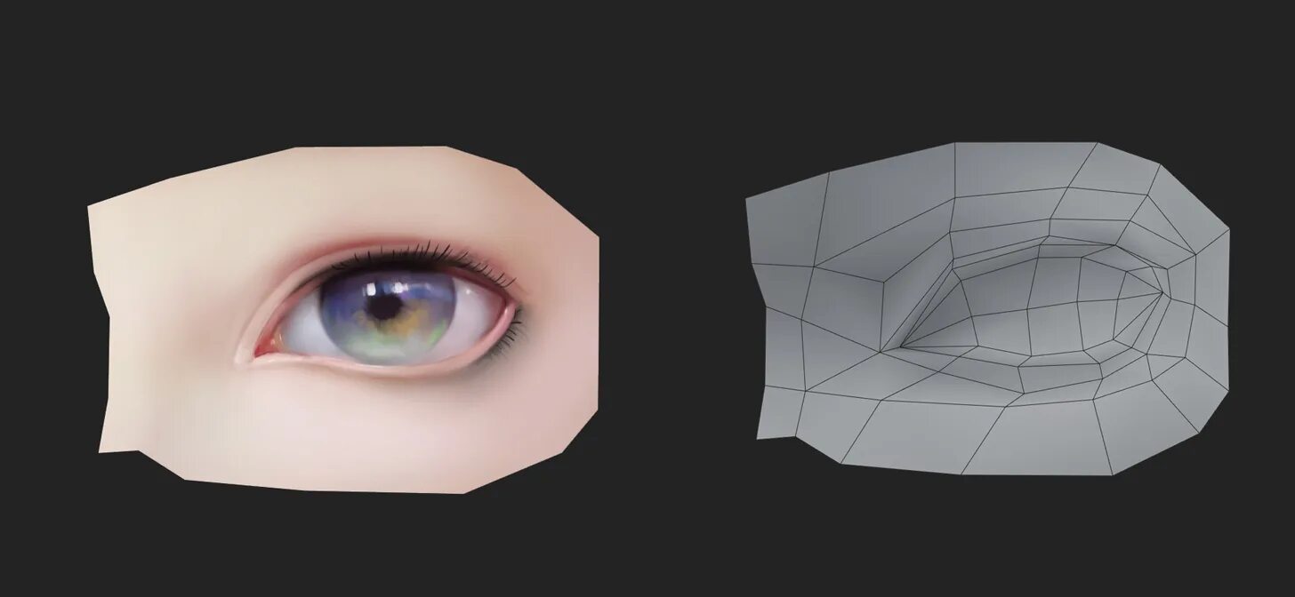 Eye 3d model