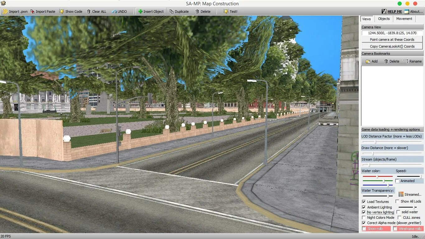 Samp map construction