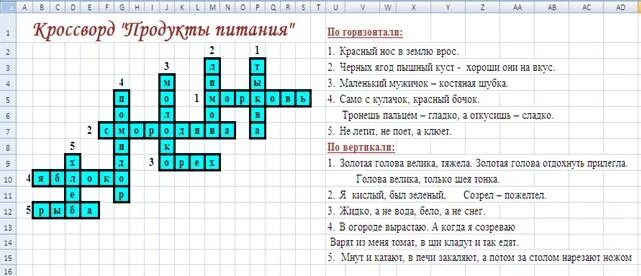 Кроссворд. Кроссворд на тему еда. Кроссворд с вопросами. Кроссворд по правильному питанию.