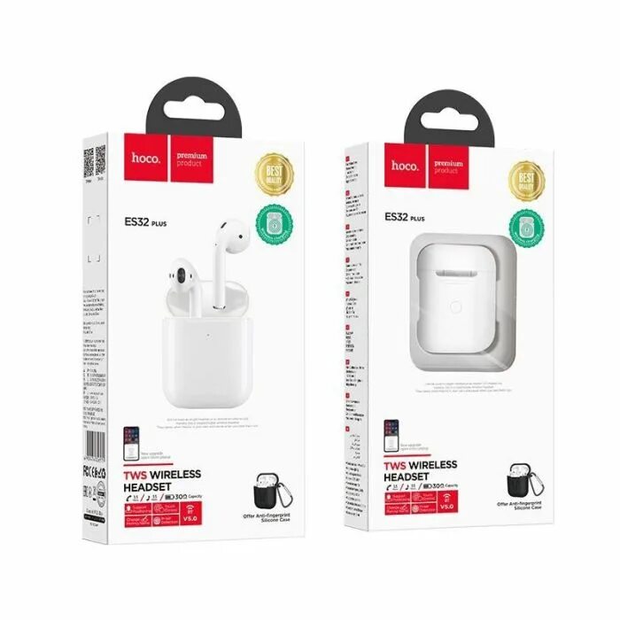 Hoco tws bluetooth. Hoco es32. Наушники Bluetooth Hoco des03 TWS Original Series Apple (белый). Hoco es32 Plus. Беспроводные наушники Hoco s32.