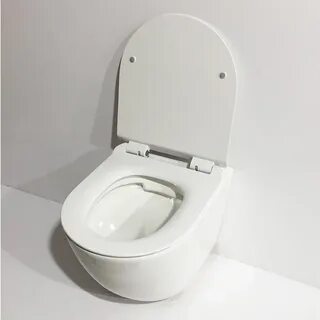 Унитаз подвесной lina pro безободковый сиденье t40106