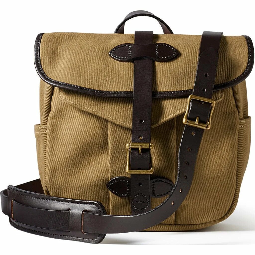 Small field. Filson bag. filson medium rugged twill field bag. filson since 1897. filson rugged twill tote bag.