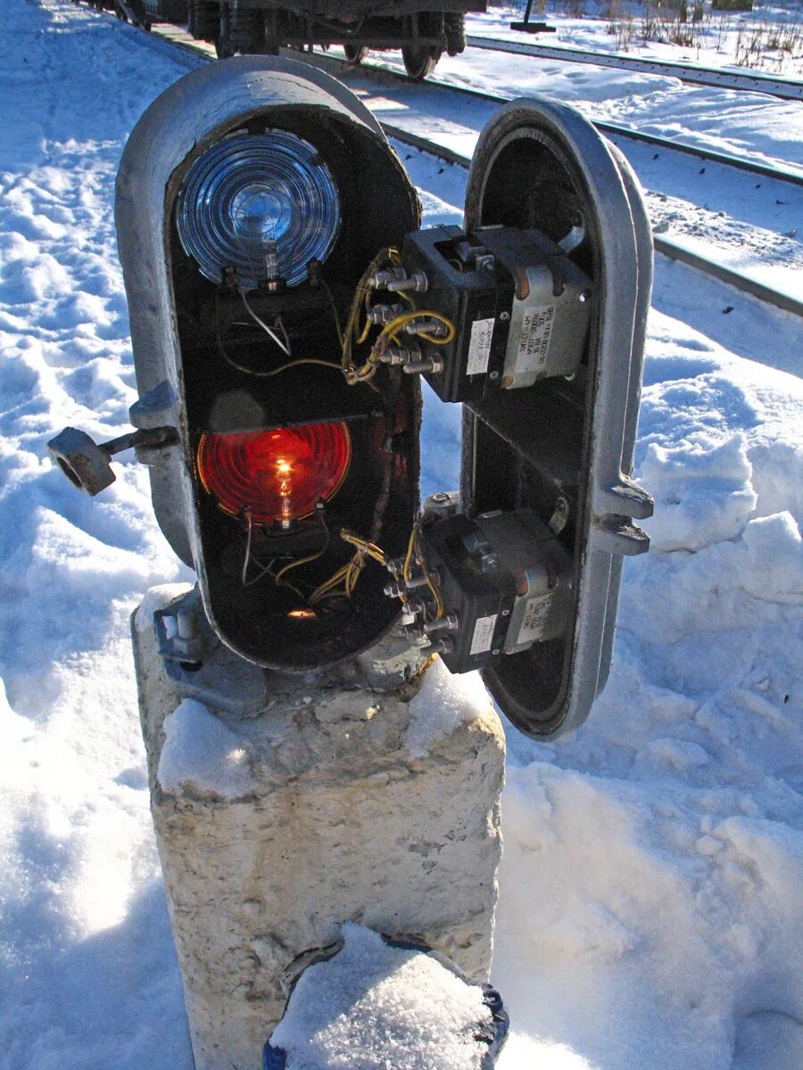 смена ламп светофоров