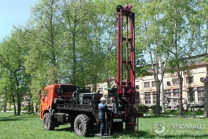 Буровая установка пбу 2. Пбу 2 геомаш. пбу 2а2. камаз-43118 пбу-2-314. пбу-2-314 на шасси камаз.