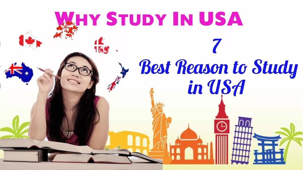 Study in USA. Why study in USA. Why studying in USA. Why to study in the us.