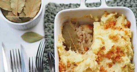 Запеканка капусты картофеля фарша