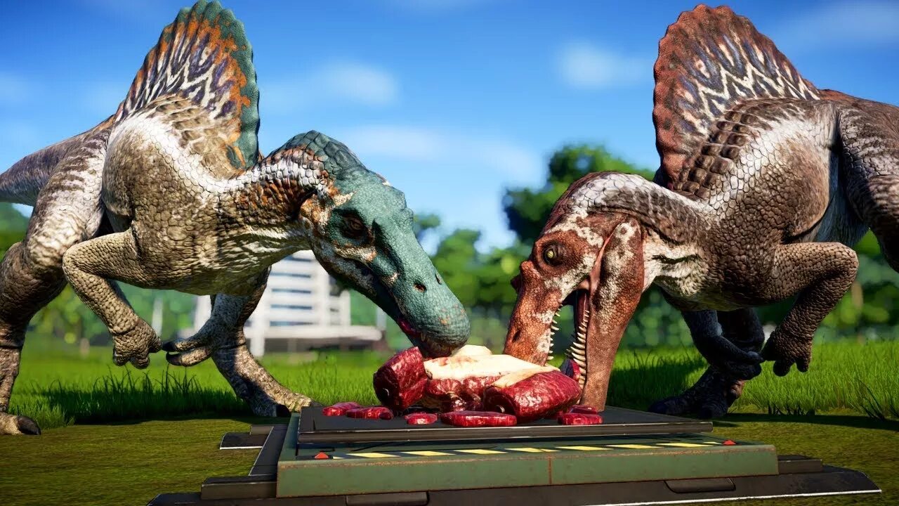 Спинораптор. Спинозавр Jurassic World Evolution 2. Спинозавр мир Юрского периода 2. Спинораптор Jurassic World Evolution 2. Тираннозавр рекс против Спинозавр.