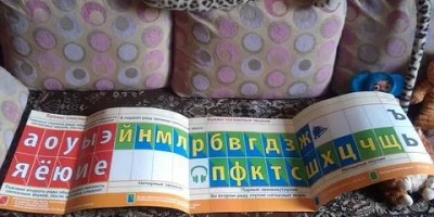 лента букв для начальных классов