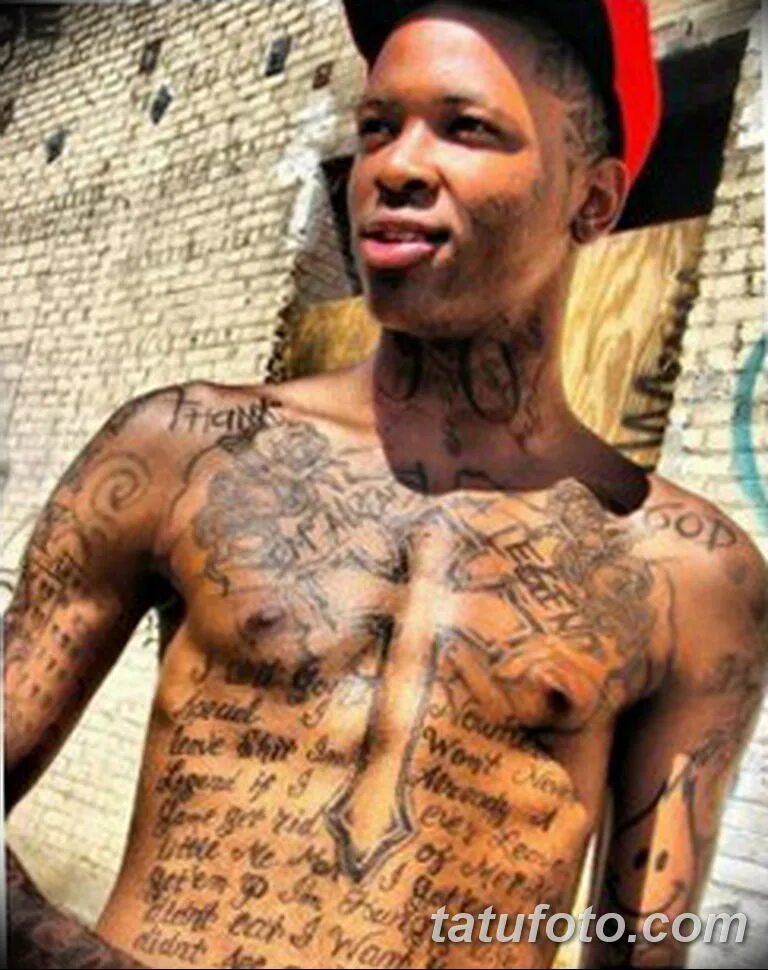 Yg рэпер. Татуировки на темнокожих. Нигерские тату.