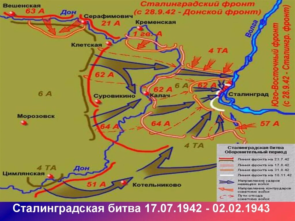 Операция донского фронта. Схема битвы за Сталинград. Сталинградская битва карта 1943. Линия фронта в Сталинграде. Сталинградская битва оборона карта.