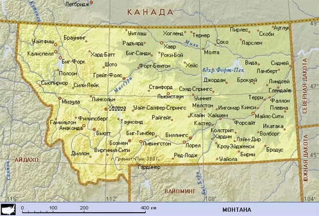 Штат Монтана на карте США. Штат Монтана подробная карта. Штат Монтана на на географической карте. Штат Монтана физическая карта. Штат монтана на карте