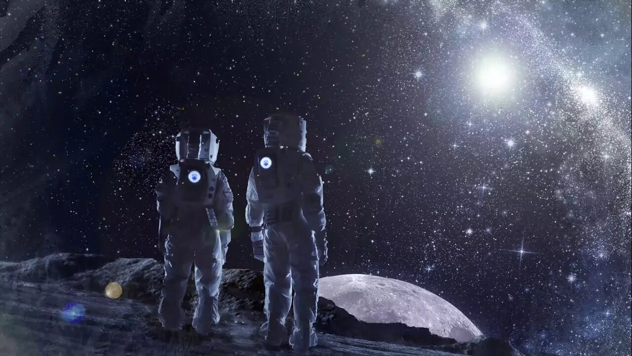 Space scene