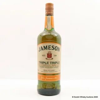 Irish whiskey triple distilled