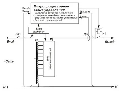 Схема стабилизатор 2000