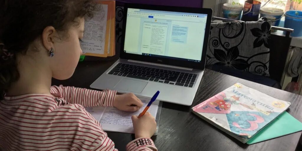 Дистанционное образование. Дистанционные занятия. Дистанционное образование. Дистанционный экзамен. Школьник готовится в школу.