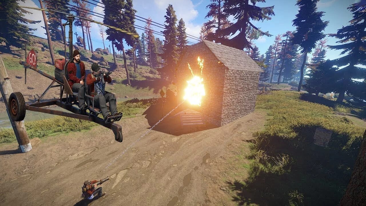 Rust рейд