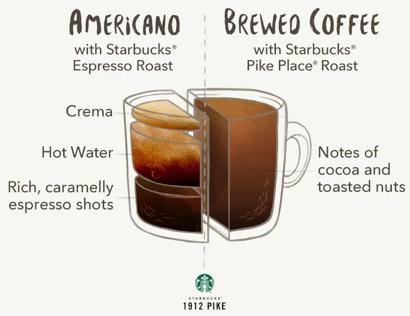 Кофе эспрессо и американо. Из чего состоит кофе. Американо эспрессо разница. Эспрессо vs американо.
