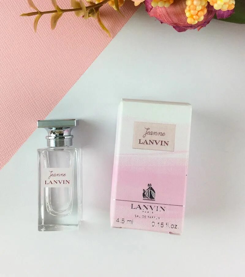 Jeanne Lanvin 4.5 мл. Lanvin Jeanne 4.5ml EDP Mini. Lanvin Jeanne миниатюра 4,5мл. Миниатюры духов Ланвин.