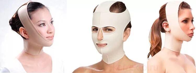Нити сколько носить бандаж. Маска lipomed face 842 косметологическая. эластичная маска для лица. эластичный бинт для лица. маска бандаж для подбородка.
