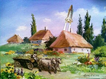 Украинская хата картинки