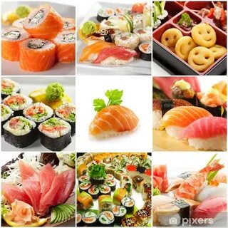 Коллаж суши