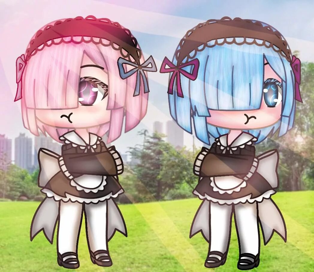 Обработка гача лайф девочка. Gacha life рем и рам. гача лиф. гача лайф для группы. гача гача гача лайф.
