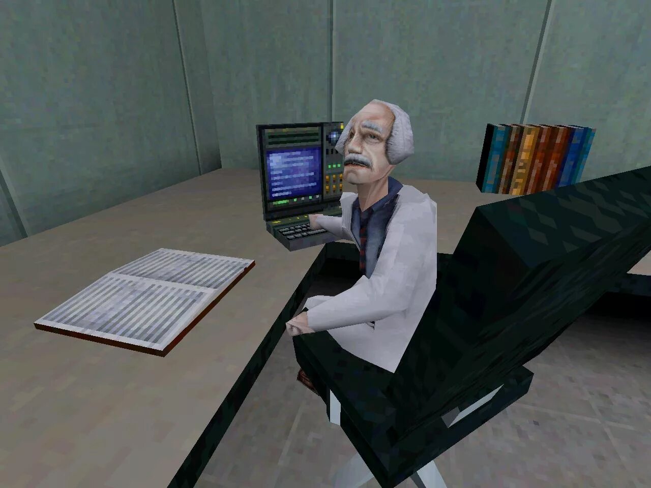 Half life scientist. Half Life ученые. Half Life 1 Scientist. Ученый из half Life 1. Ученый из Black Mesa.