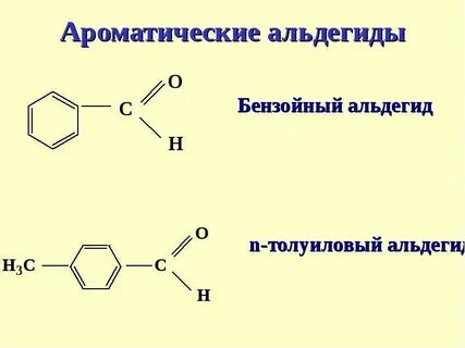 Нуклеофильное присоединение альдегидов